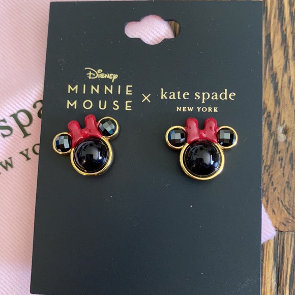 Kate Spade Minnie Mouse Studs - Picture 2 of 3